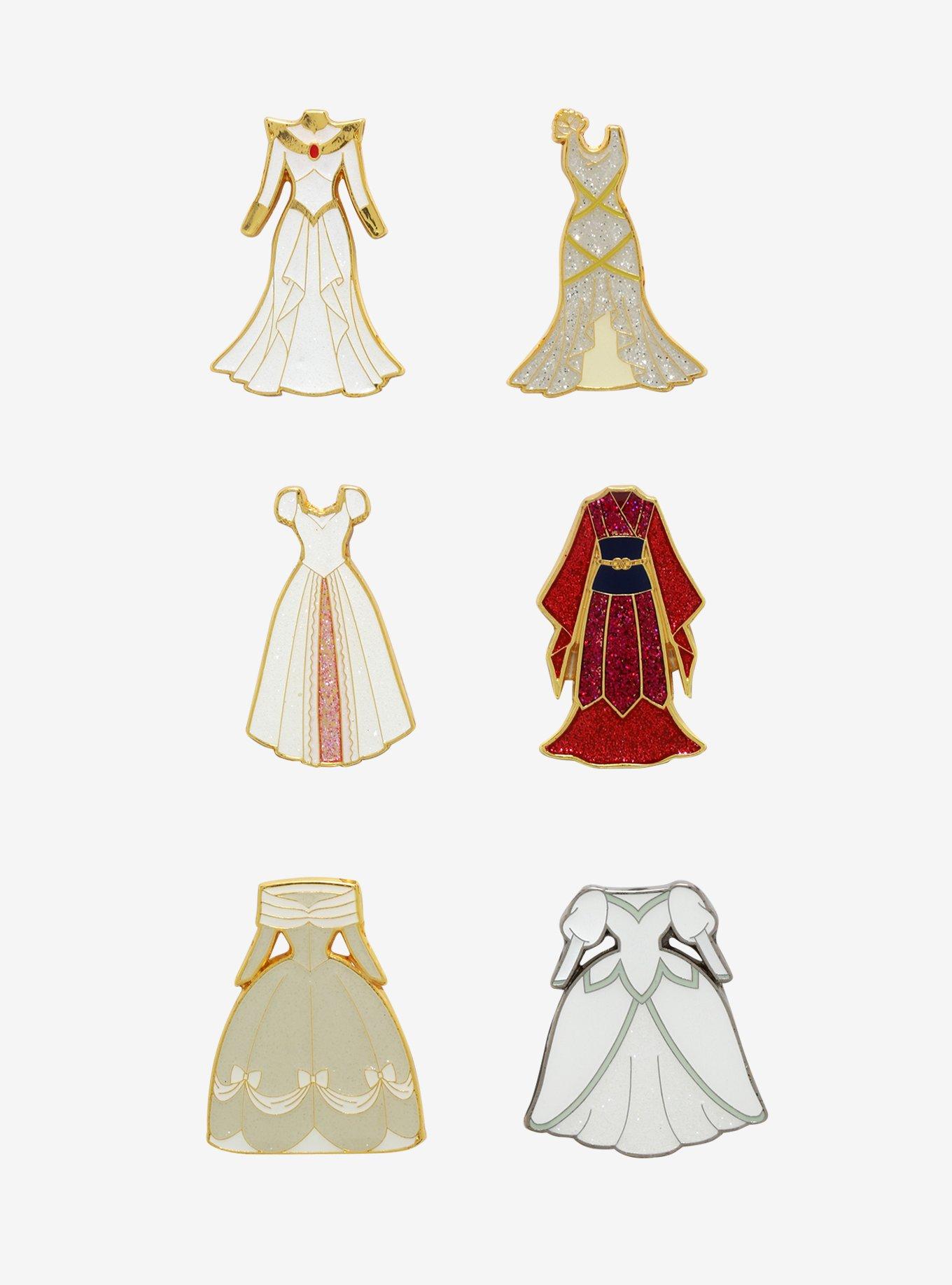 loungefly princess dress pins A Loungefly Disney Princess Dresses Vol Volume 2 Blind Enamel Pin Tiana
