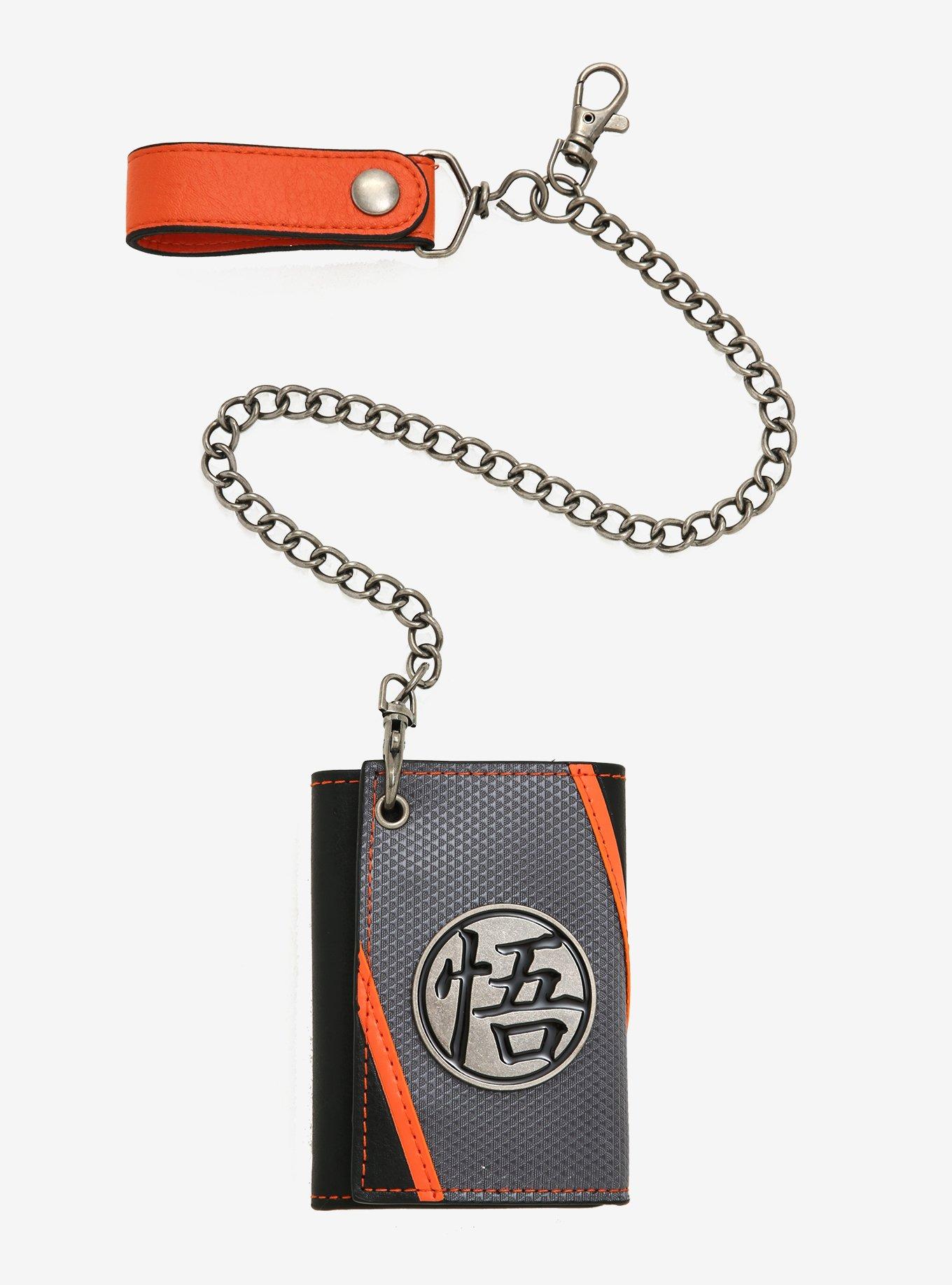 Dragon Ball Z Goku Tri-Fold Chain Wallet | Hot Topic