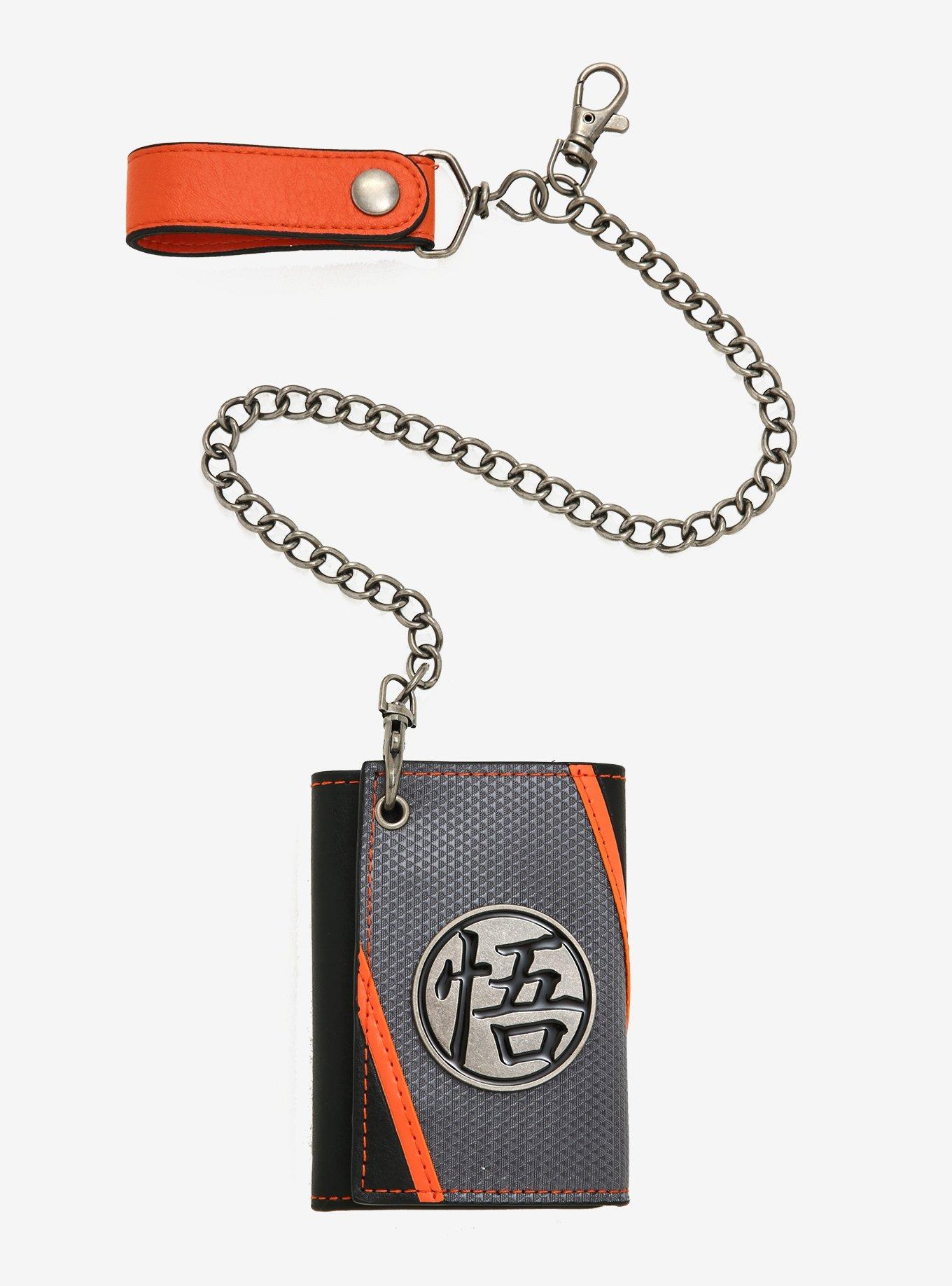 Dragon Ball Z Goku Tri-Fold Chain Wallet, , hi-res