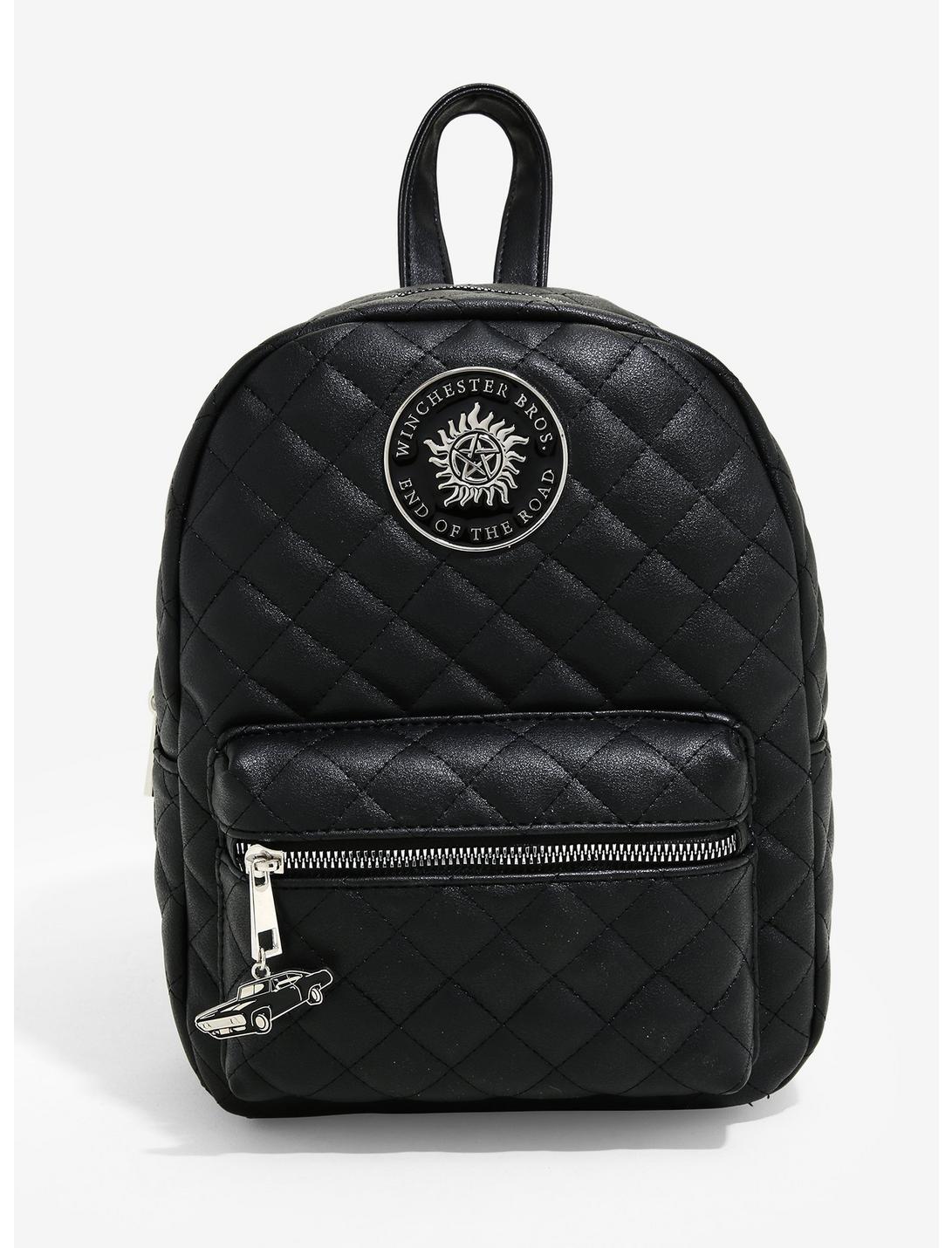 Supernatural End Of The Road Quilted Mini Backpack, , hi-res