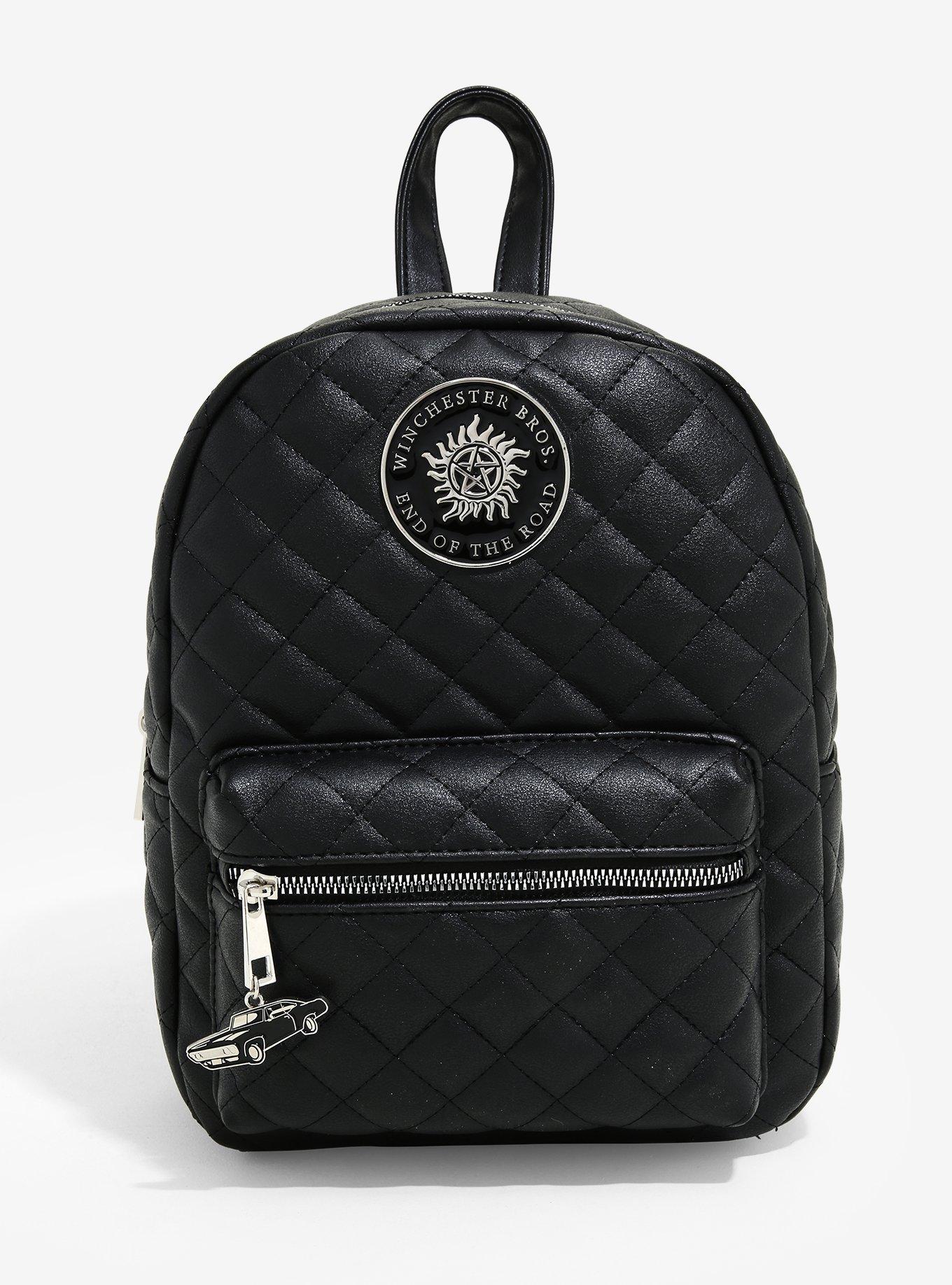 Supernatural End Of The Road Quilted Mini Backpack, , hi-res