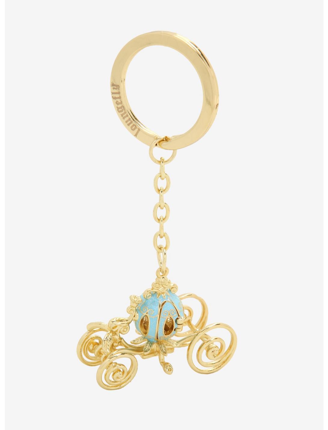Loungefly Disney Cinderella Carriage 3D Keychain - BoxLunch Exclusive, , hi-res