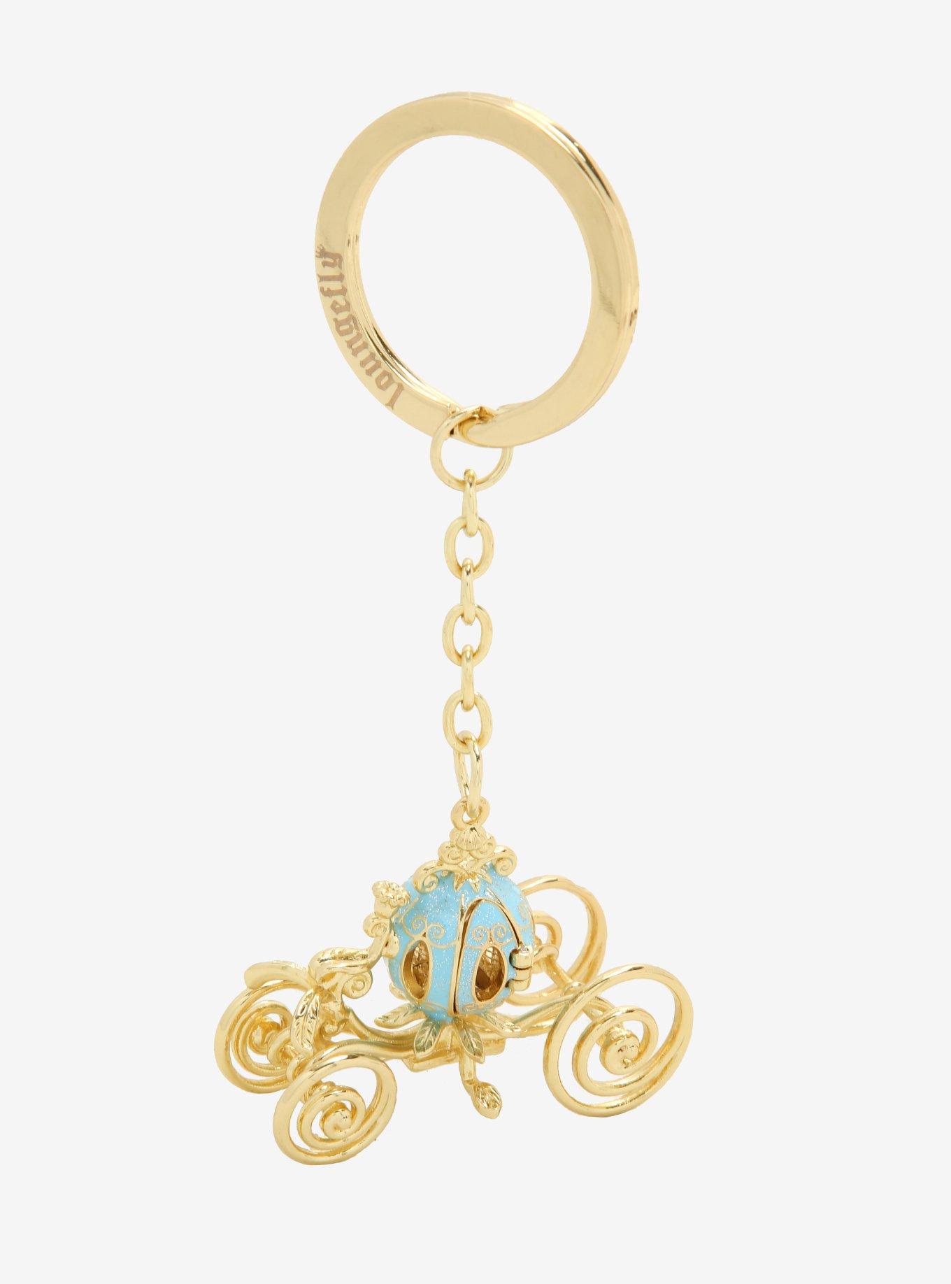 Loungefly Disney Cinderella Carriage 3D Keychain - BoxLunch Exclusive, , hi-res