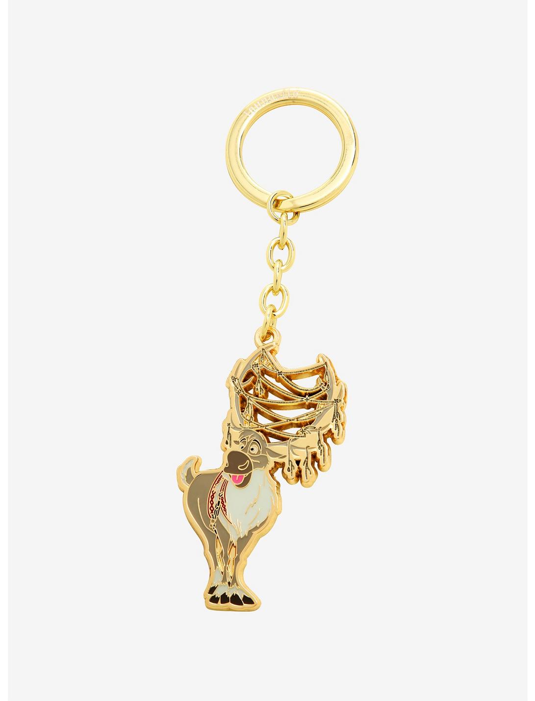 Loungefly Disney Frozen Sven Icicle Enamel Keychain - BoxLunch Exclusive, , hi-res