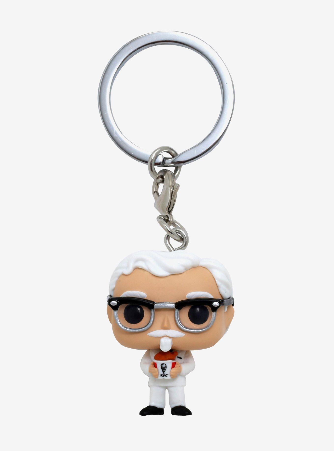 Funko Pocket Pop! KFC Colonel Sanders Vinyl Keychain - BoxLunch Exclusive, , hi-res