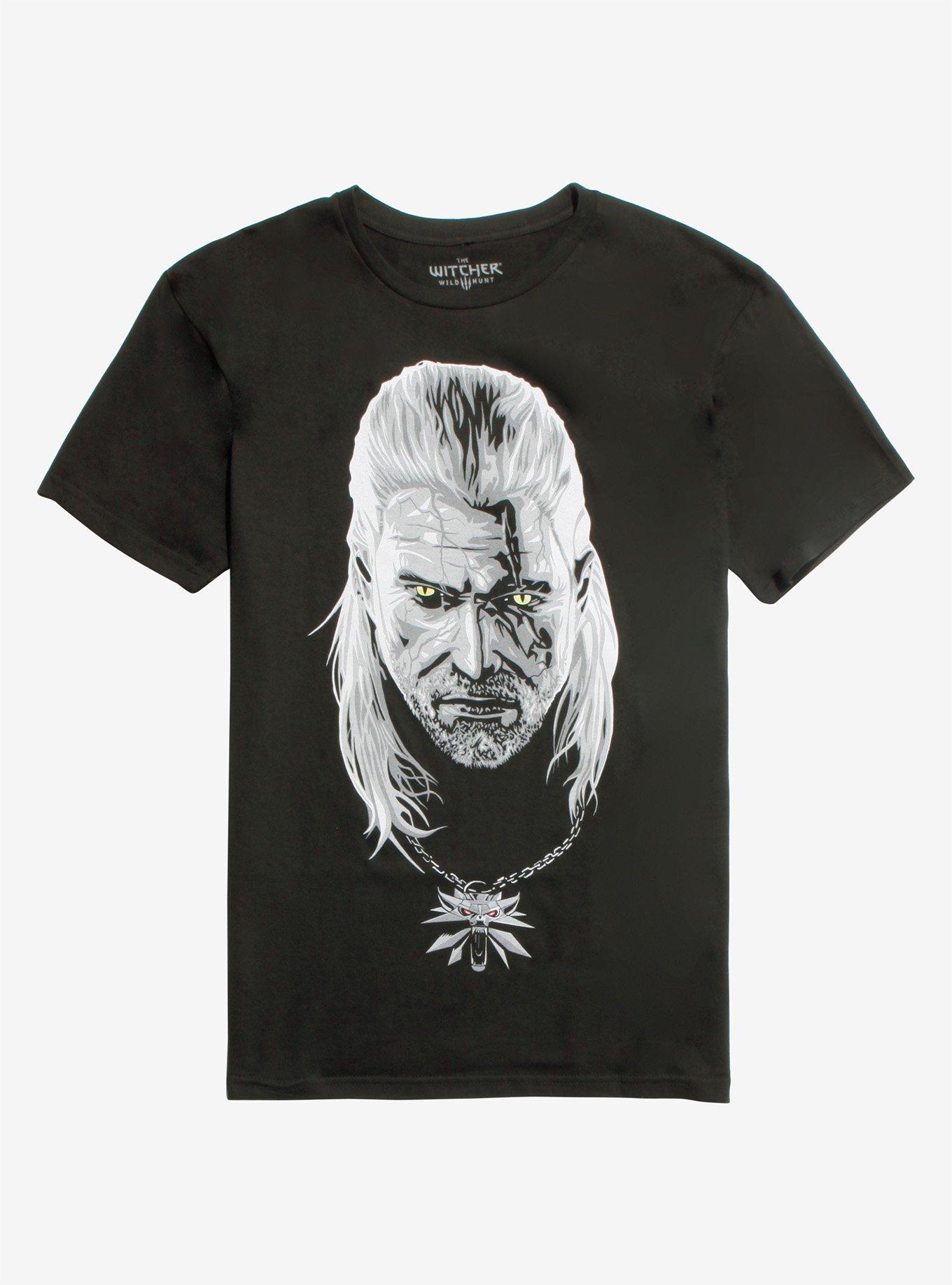 The Witcher 3 Geralt Toxicity T-Shirt, BLACK, hi-res