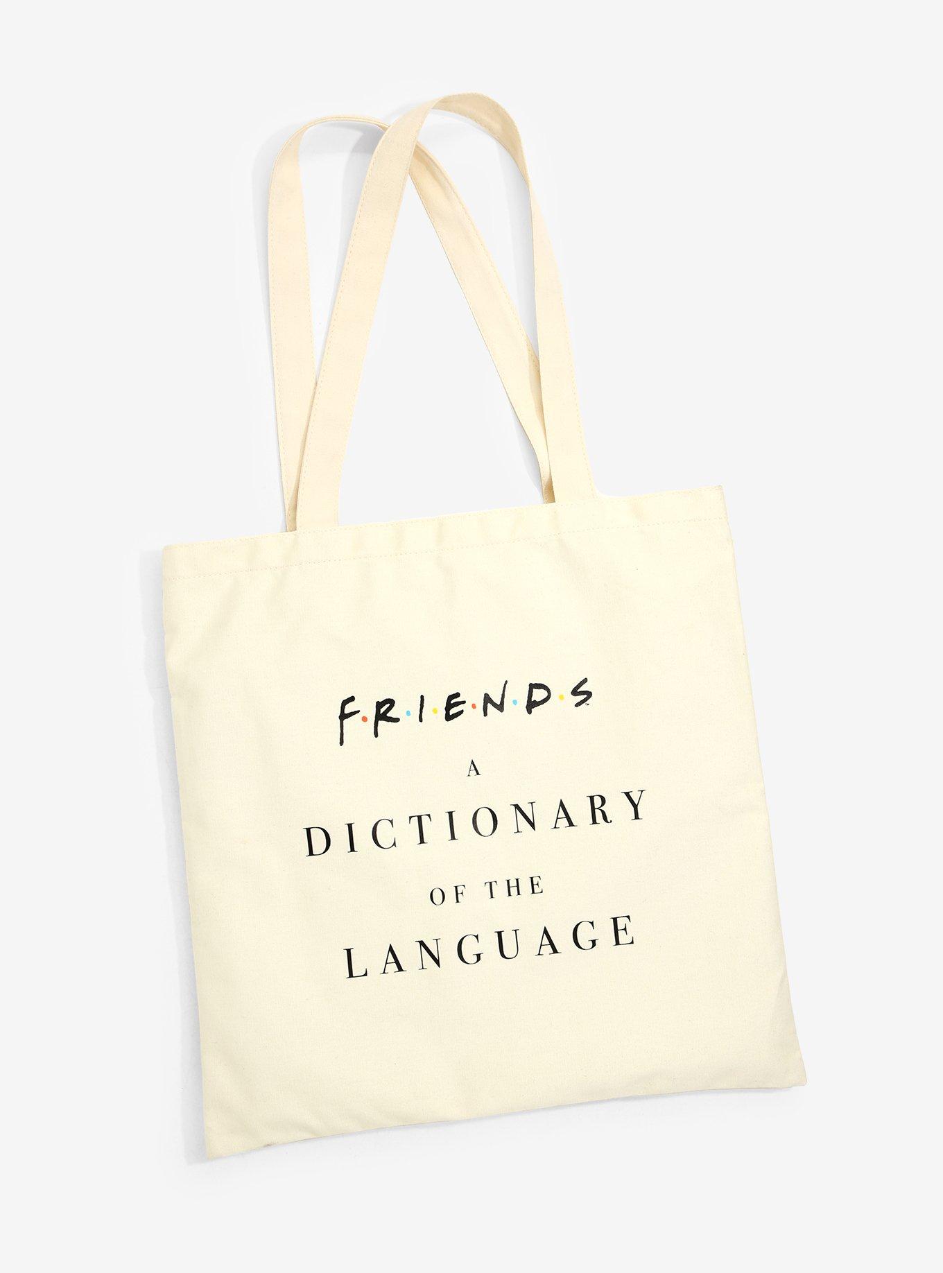 Friends Dictionary Tote - BoxLunch Exclusive, , hi-res