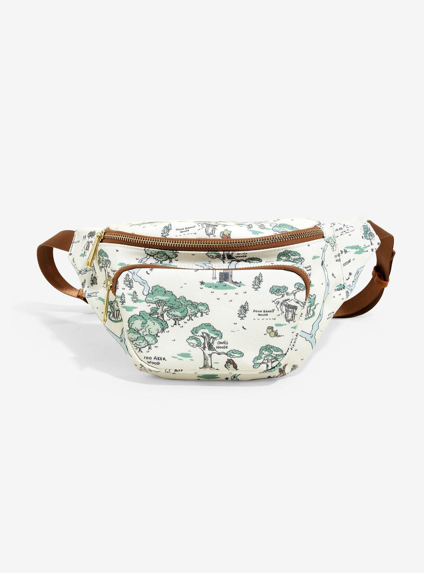 Loungefly Disney Winnie the Pooh Hundred Acre Wood Fanny Pack - BoxLunch Exclusive, , hi-res