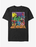 Marvel Avengers Halloween Pals T-Shirt, BLACK, hi-res