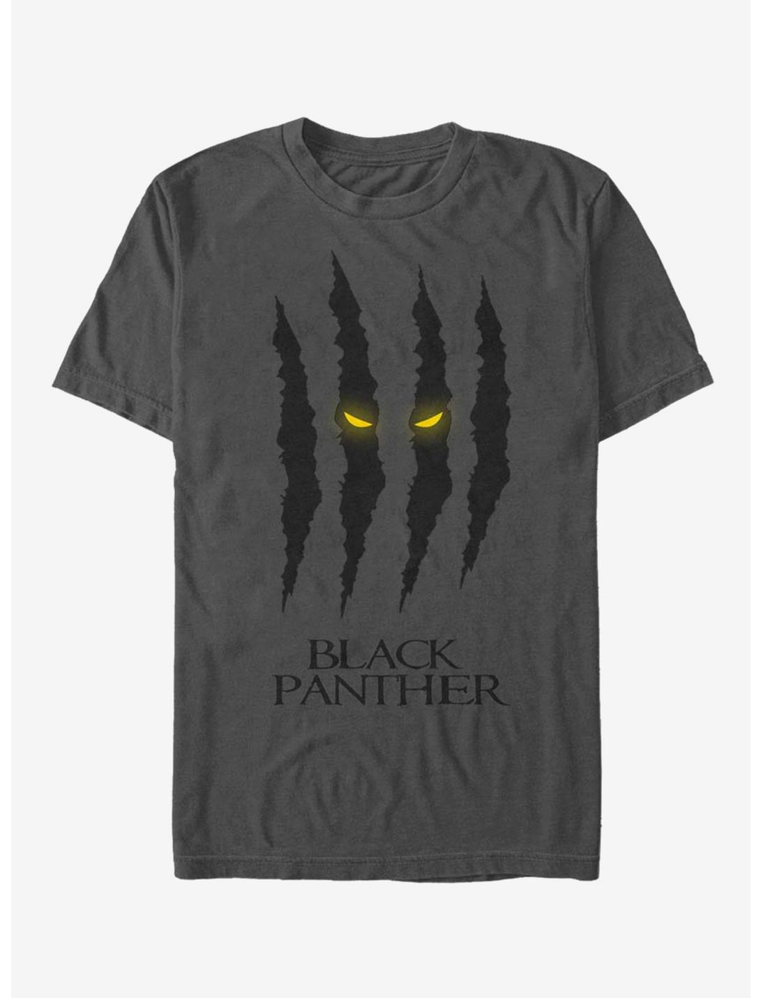 Marvel Black Panther Scratches T-Shirt, CHARCOAL, hi-res
