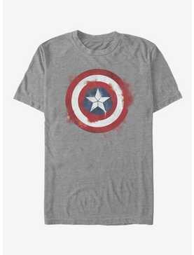 Marvel Captain America Spray Logo T-Shirt, , hi-res