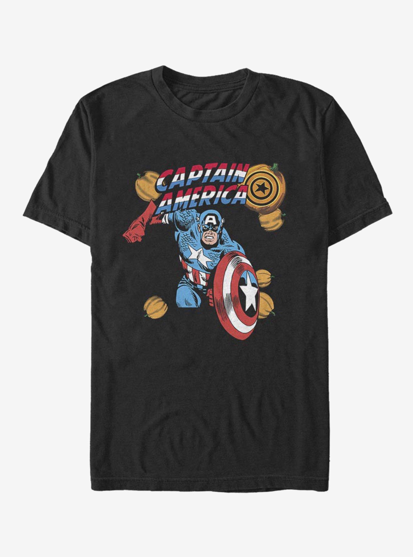 Marvel Captain America Pumpkin T-Shirt, , hi-res