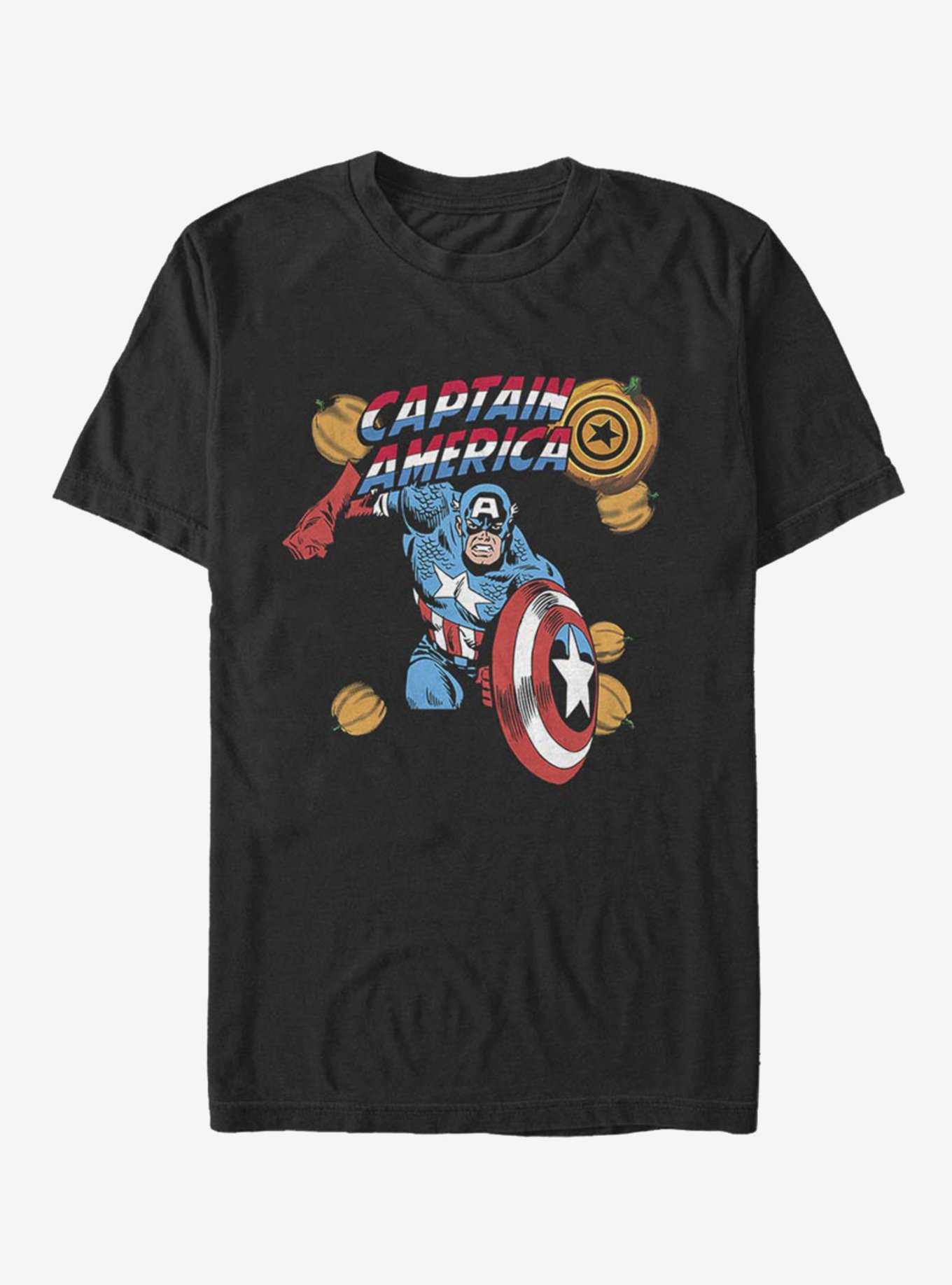 Marvel Captain America Pumpkin T-Shirt, , hi-res