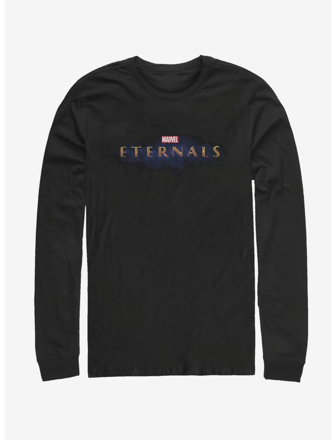 Marvel Eternals 2019 Logo Long-Sleeve T-Shirt, BLACK, hi-res