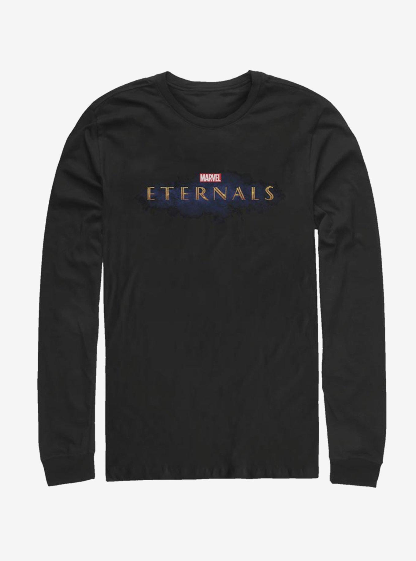 Marvel Eternals 2019 Logo Long-Sleeve T-Shirt, BLACK, hi-res