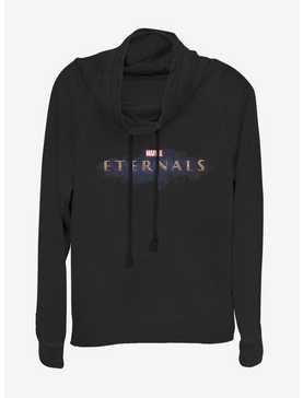 Marvel Eternals 2019 Logo Cowlneck Long-Sleeve Womens Top, , hi-res