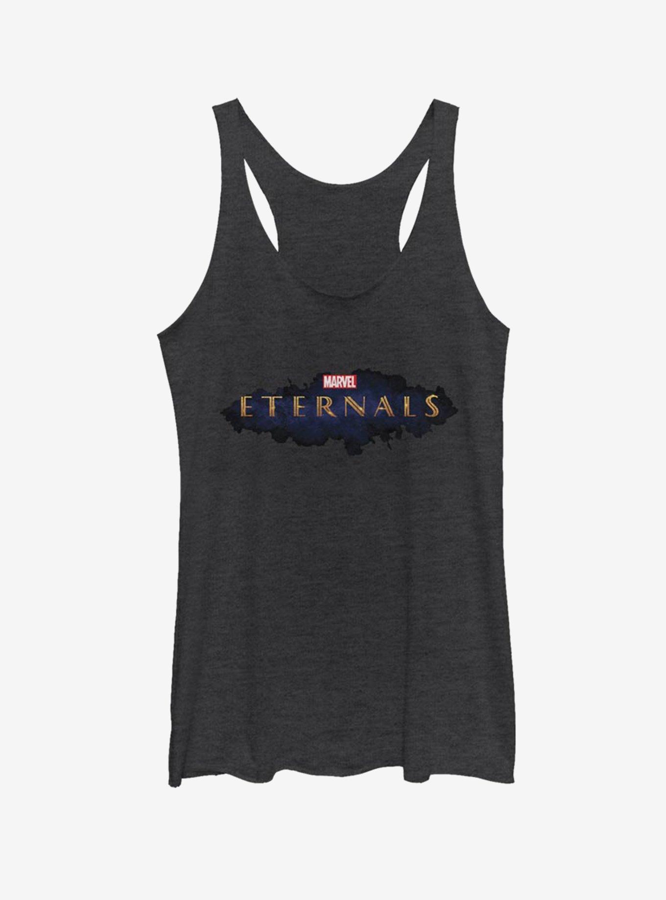 Marvel Eternals 2019 Logo Womens Tank Top, BLK HTR, hi-res