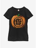Marvel Hulk Pumpkin T-Shirt, BLACK, hi-res