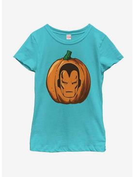 Marvel Iron Man Iron Pumpkin Youth Girls T-Shirt, , hi-res