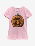 Marvel Venom Pumpkin Youth Girls T-Shirt, PINK, hi-res