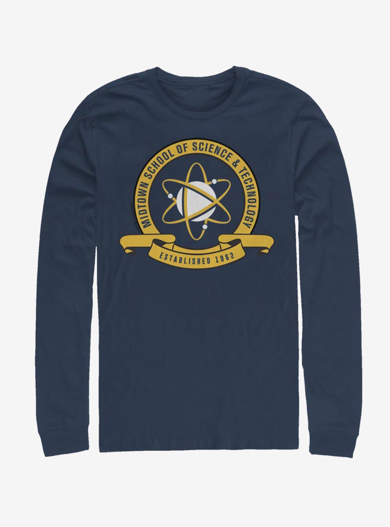 Marvel Spider-Man Midtown School Emblem Long-Sleeve T-Shirt, , hi-res