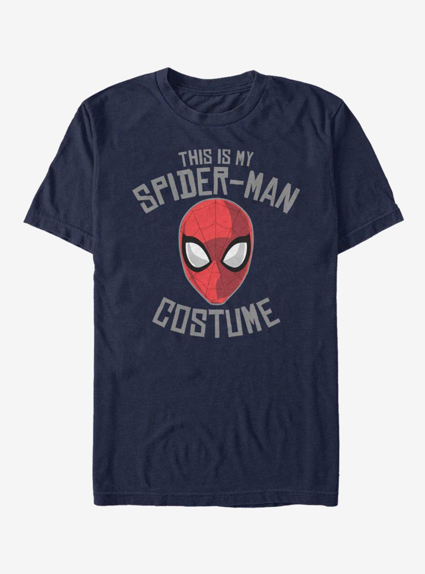 Marvel Spider-Man Spider Costume T-Shirt, NAVY, hi-res