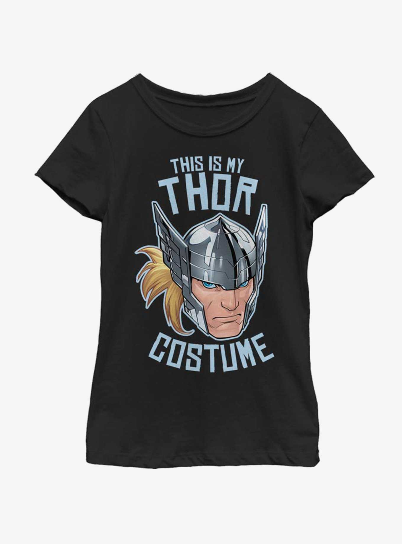 Marvel Thor Costume Youth Girls T-Shirt, , hi-res