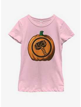 Marvel Thor Pumpkin Youth Girls T-Shirt, , hi-res