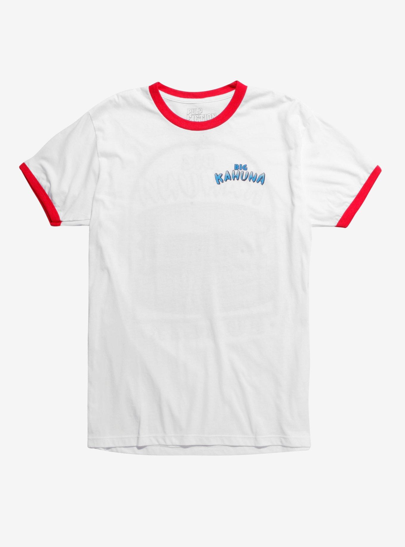 Pulp Fiction Big Kahuna Burger Ringer T-Shirt, WHITE, hi-res