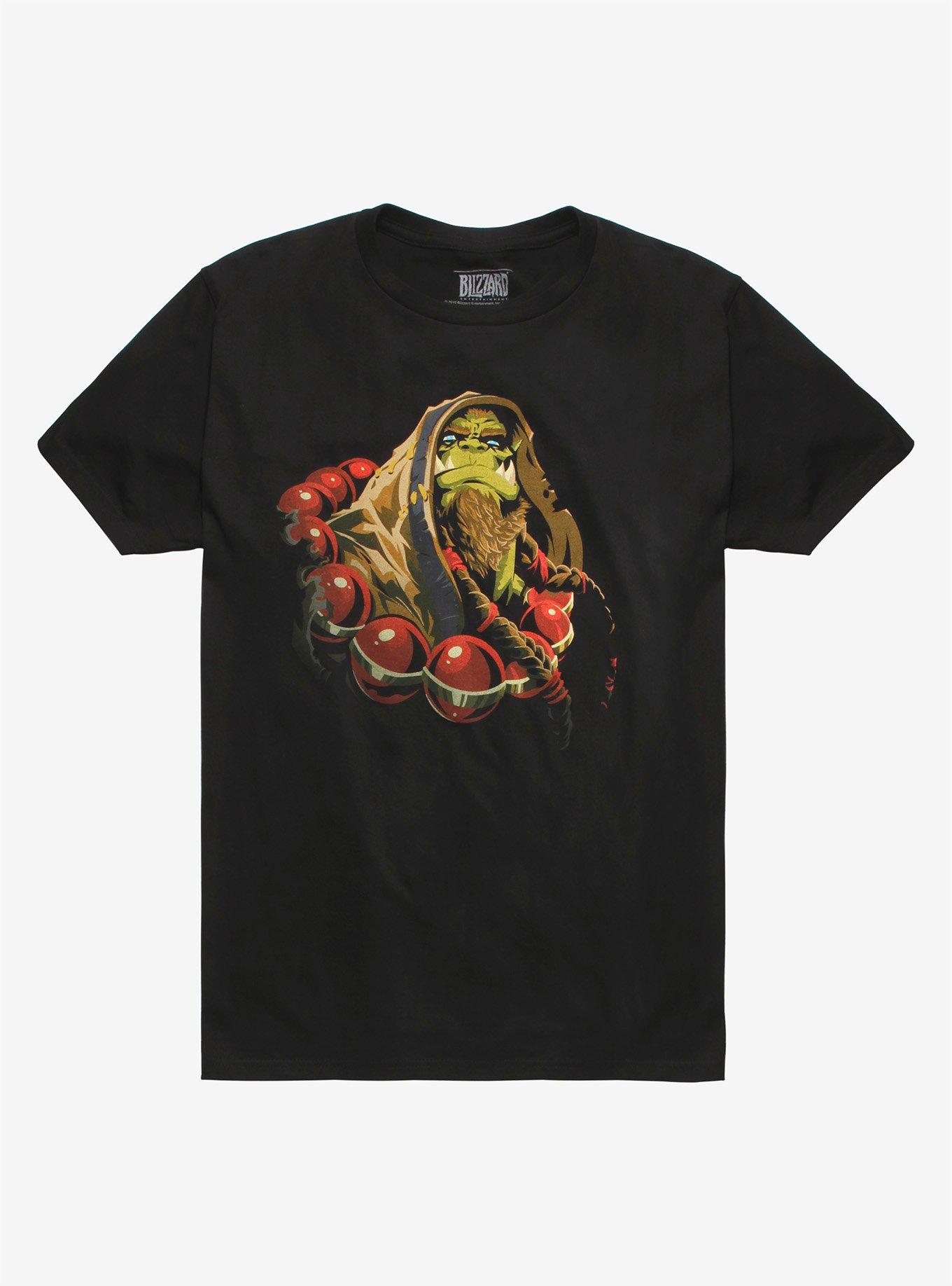 World Of Warcraft Thrall Son Of Durotan T-Shirt, BLACK, hi-res