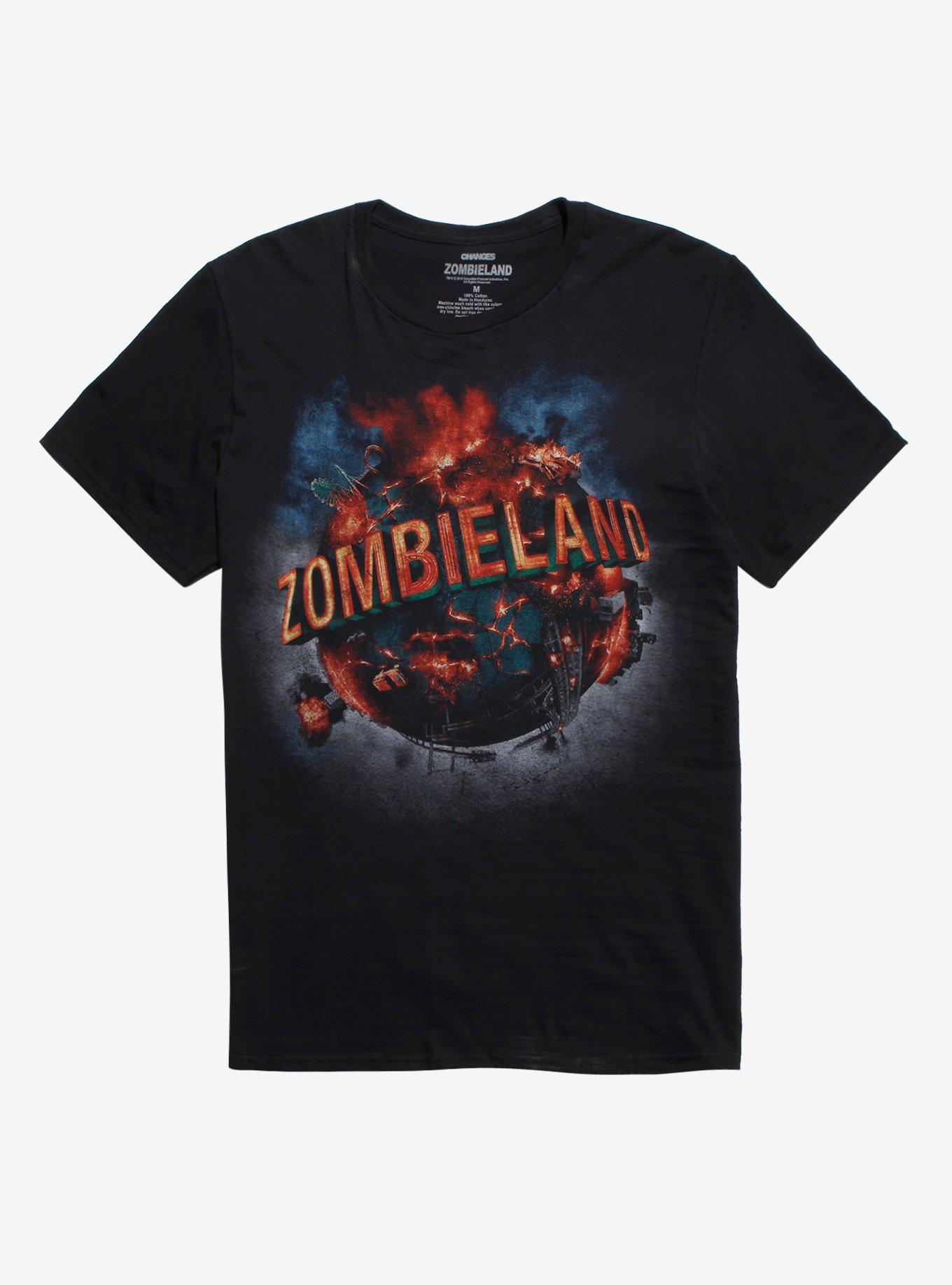 Zombieland Logo T-Shirt, BLACK, hi-res