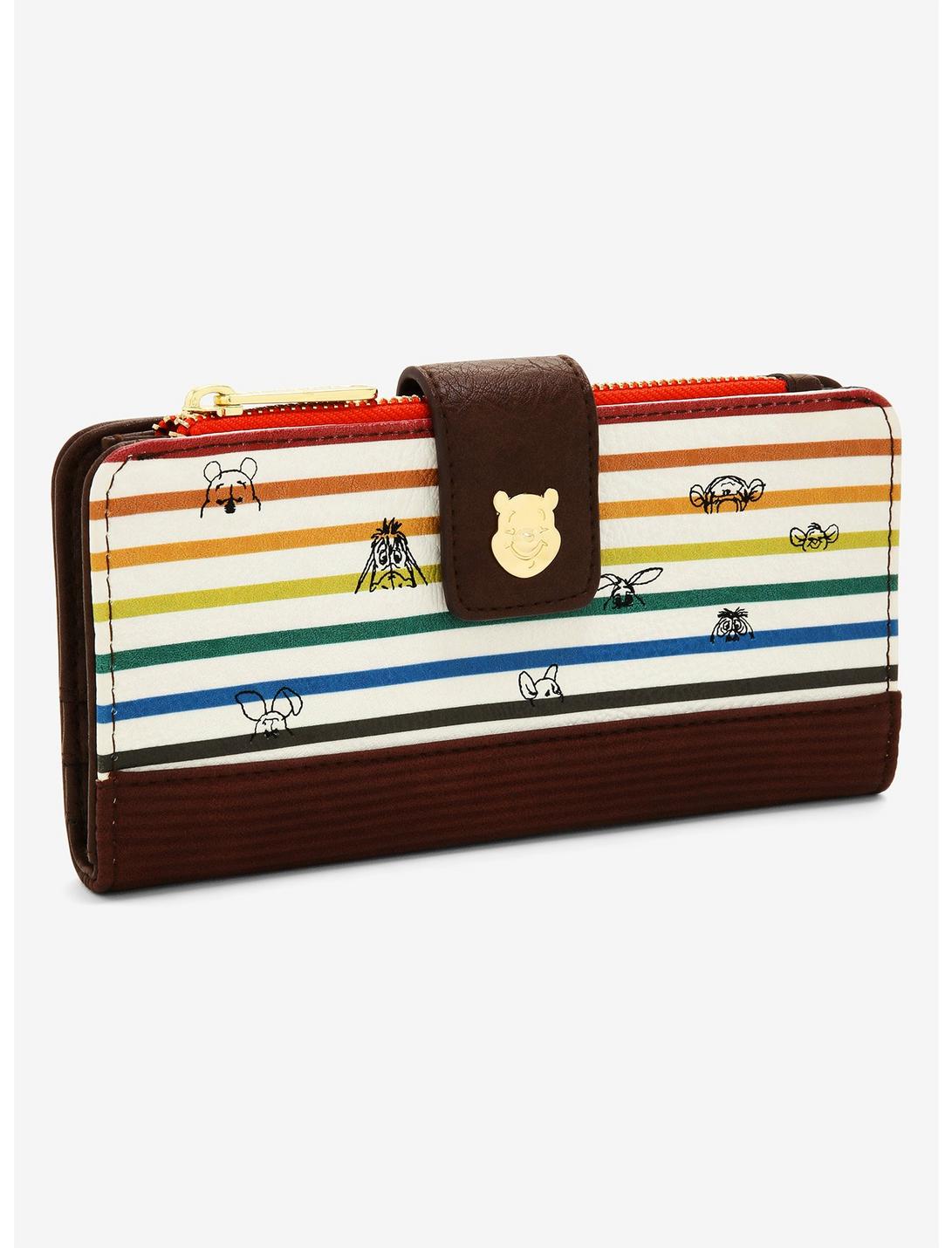 Loungefly Disney Winnie the Pooh Striped Wallet - BoxLunch Exclusive, , hi-res