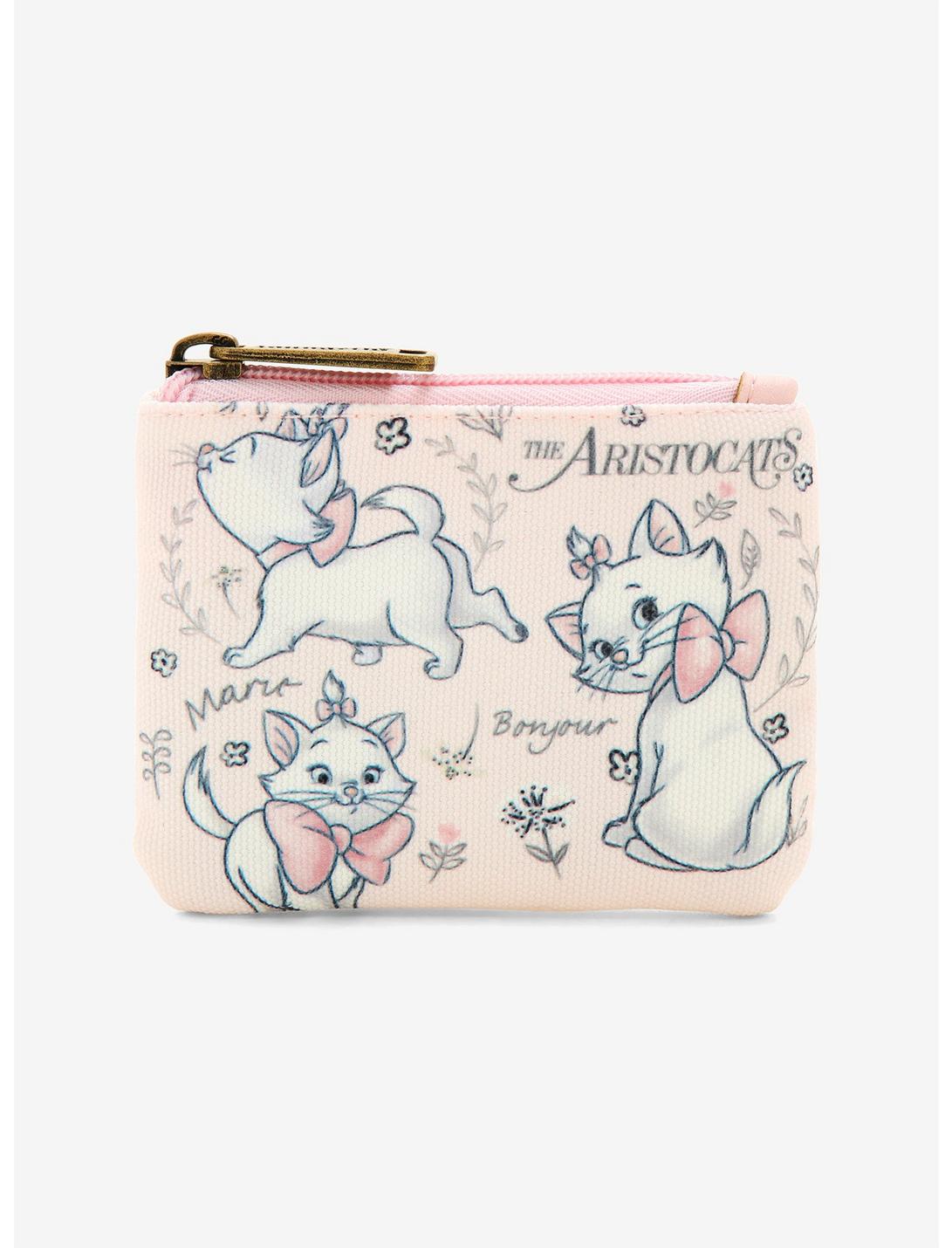 Disney Aristocats Marie Coin Purse Cardholder Reusable Tote Bag Loungefly 