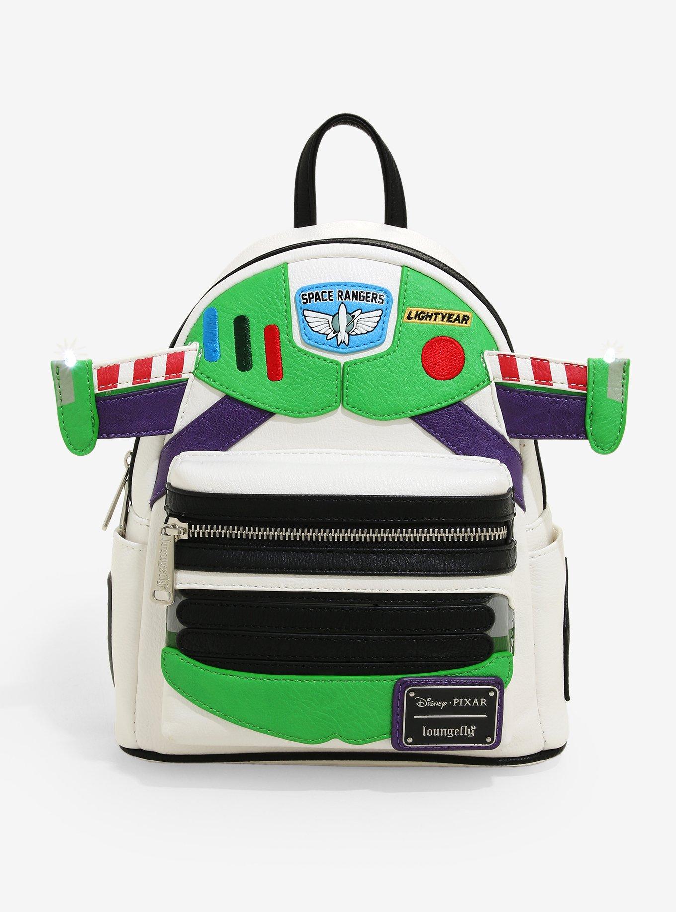 Loungefly Disney Pixar Toy Story Buzz Light Up Mini Backpack BoxLunch Exclusive BoxLunch