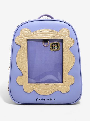 friends pin collector mini backpack Loungefly Front Door metal rivet Friends Central Perk Domed Coffee