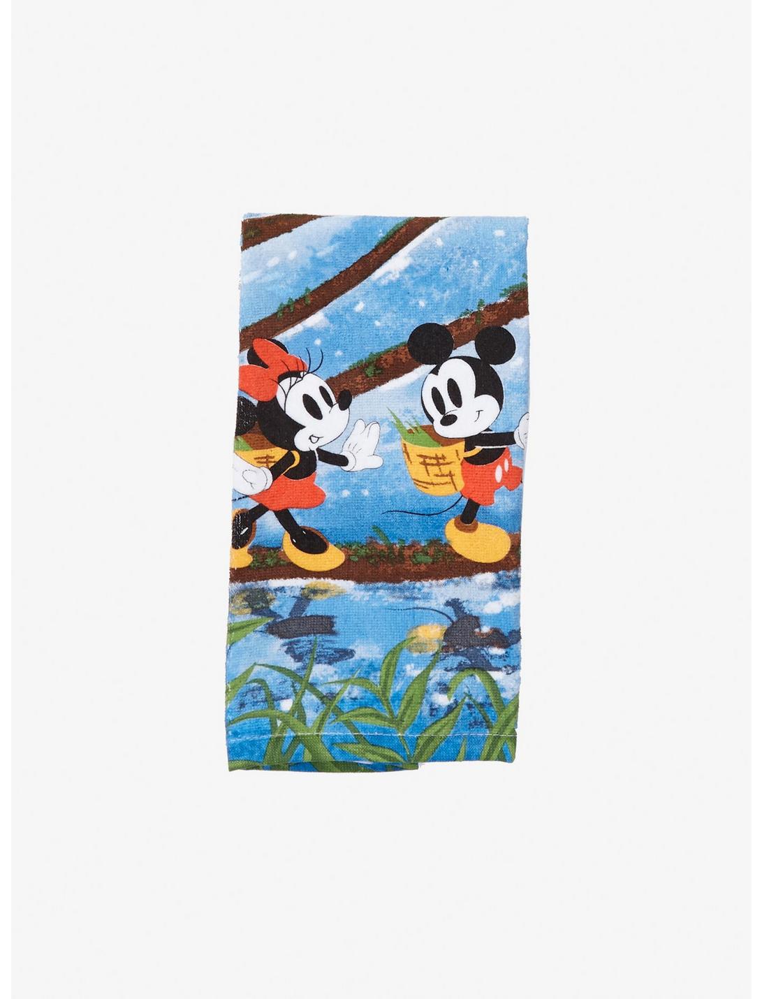 Disney Mickey & Minnie Nature Towel - BoxLunch Exclusive, , hi-res