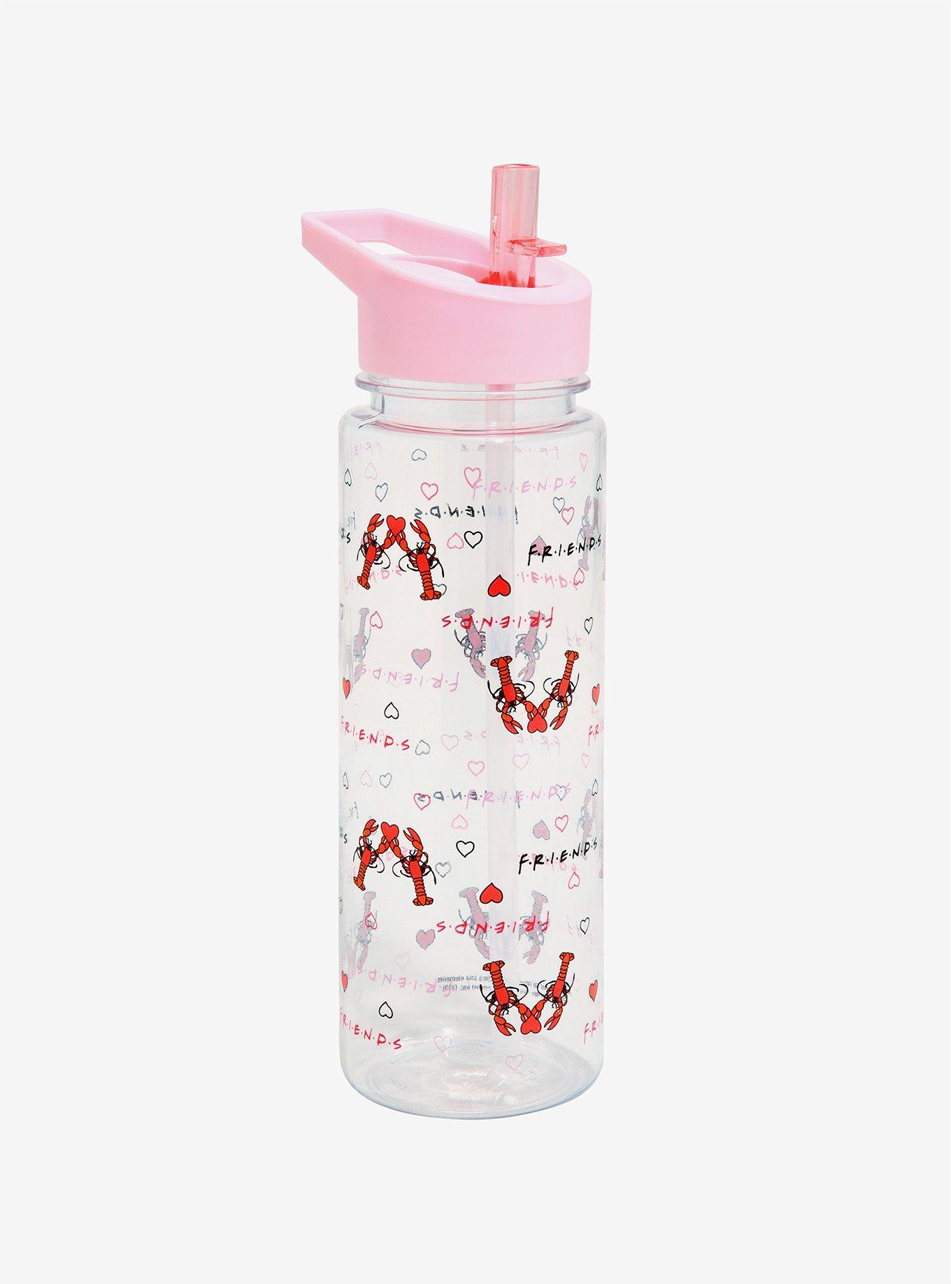 Friends Lobsters & Hearts Water Bottle, , hi-res