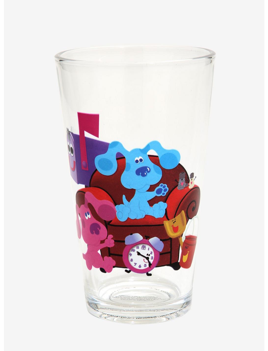 Blue's Clues Blue & Friends Pint Glass - BoxLunch Exclusive, , hi-res