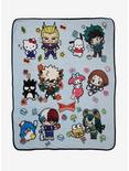 My Hero Academia x Hello Kitty and Friends Plush Throw - BoxLunch Exclusive, , hi-res