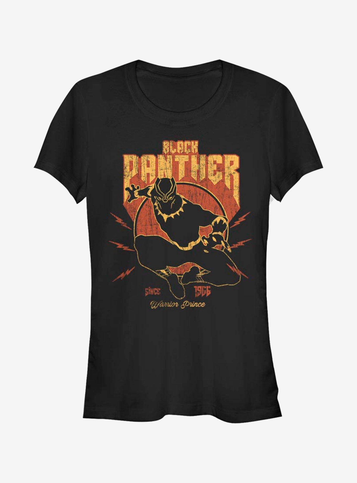 Marvel Black Panther Lightning Girls T-Shirt