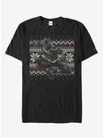 Marvel Black Panther Holiday T-Shirt, BLACK, hi-res