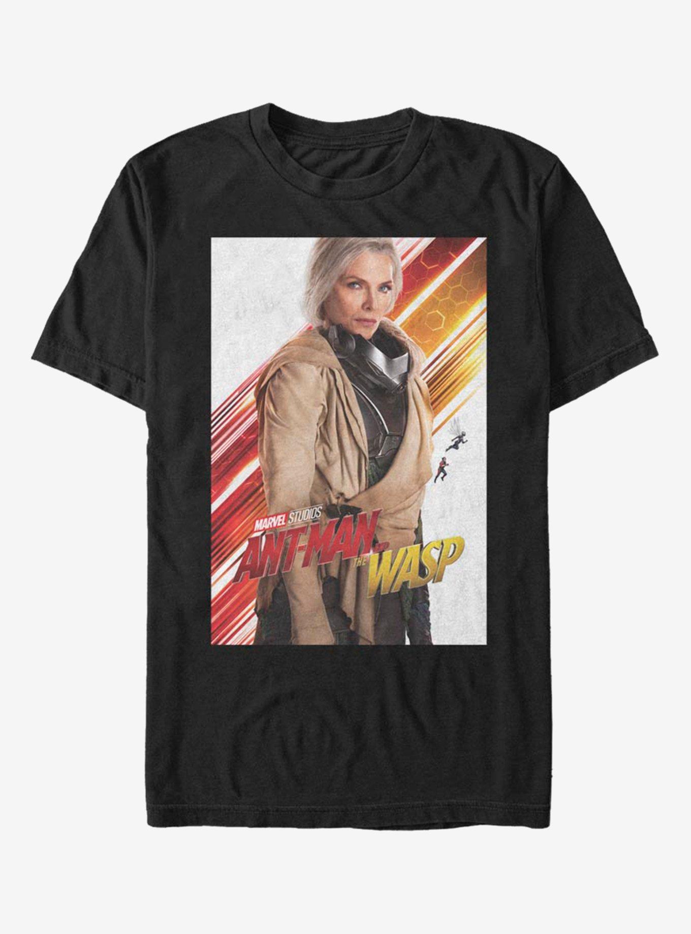 Marvel Ant-Man Original Wasp Poster T-Shirt, BLACK, hi-res