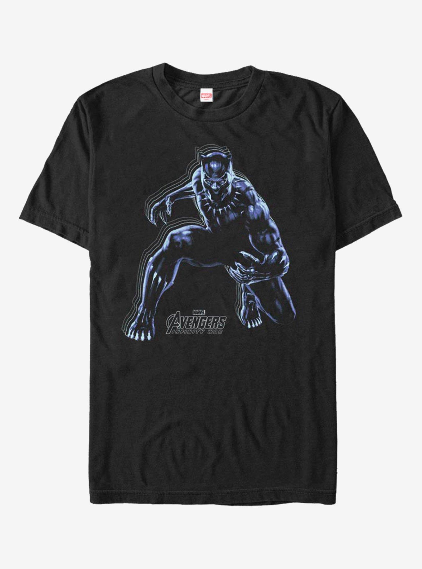 Marvel Black Panther Panther T-Shirt, BLACK, hi-res