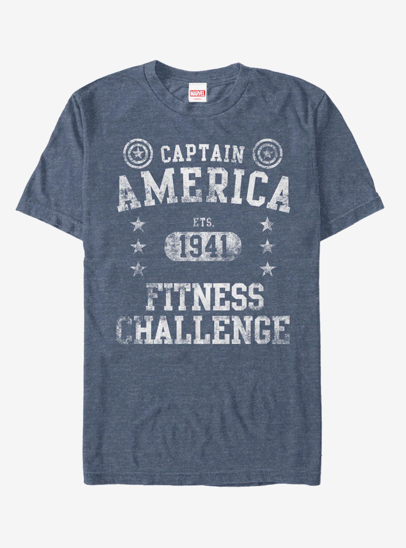 Marvel Captain America Vintage Challenge T-Shirt, , hi-res
