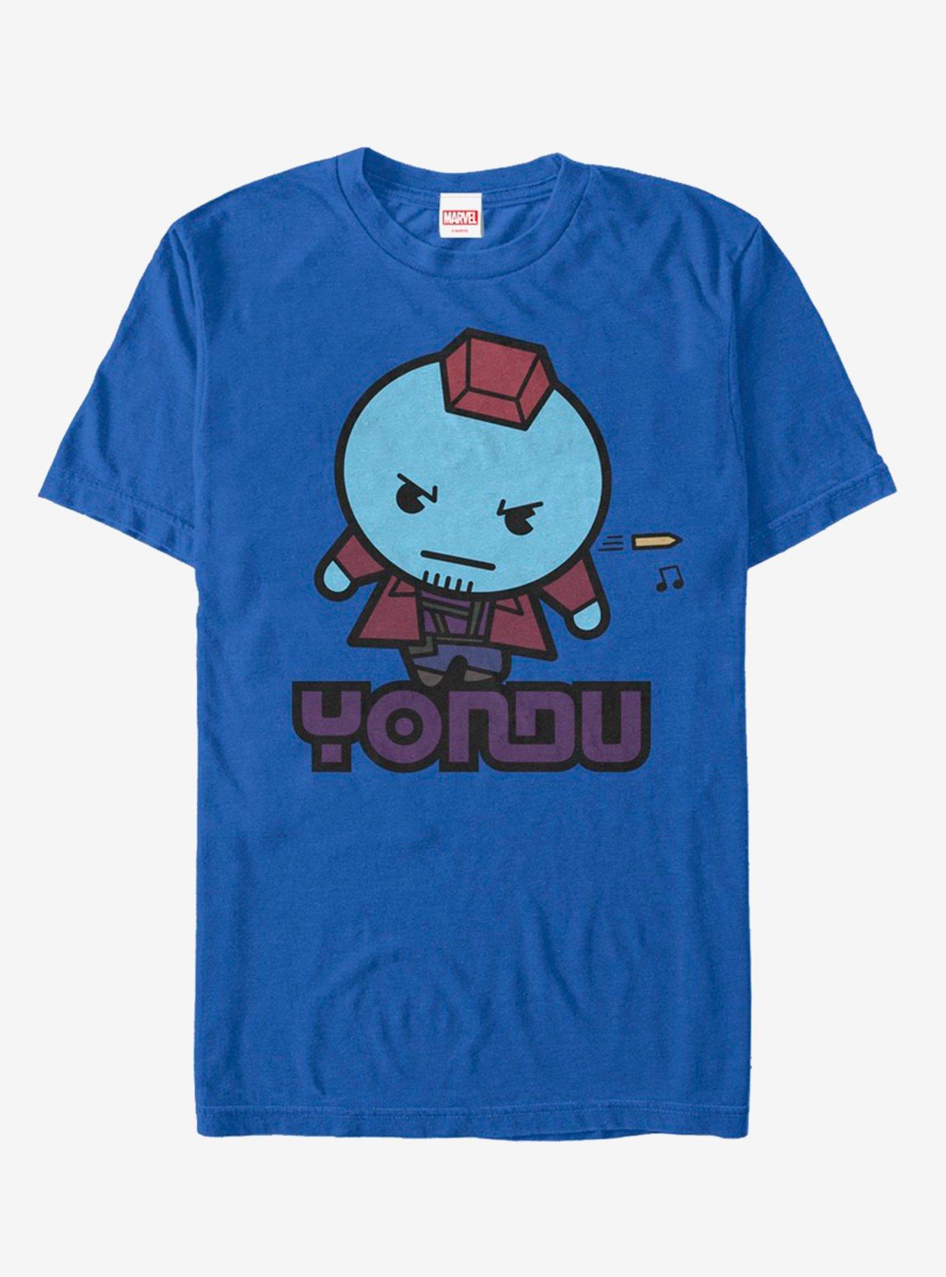 Marvel Guardians Of The Galaxy Kawaii Yondu T-Shirt, ROYAL, hi-res