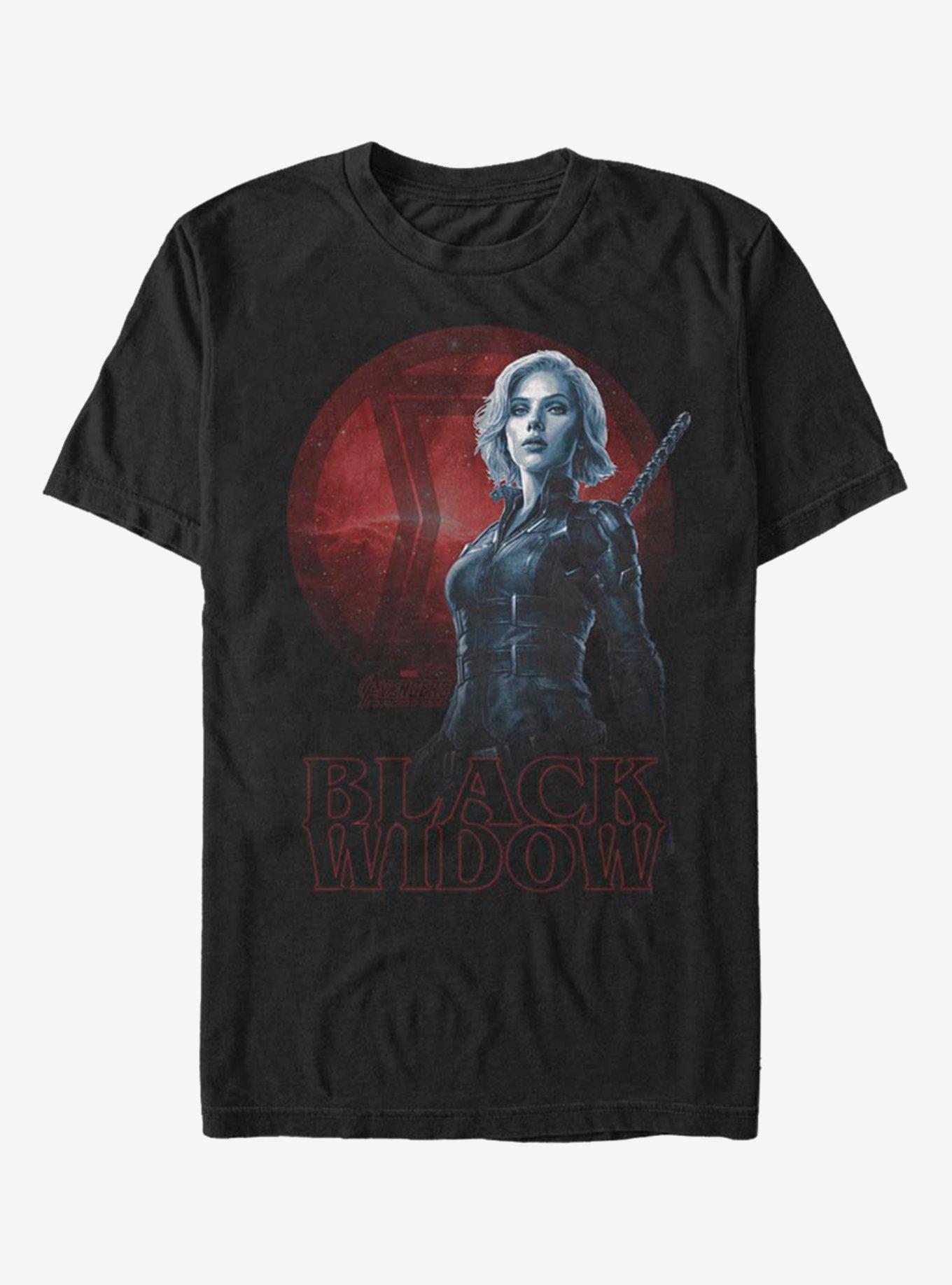 Marvel Avengers Book Widow T-Shirt, BLACK, hi-res