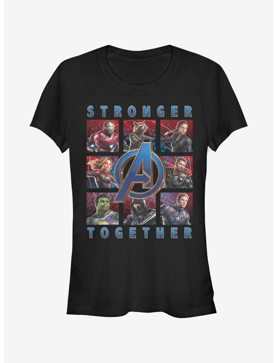 Marvel Avengers Boxes Full of Avengers Girls T-Shirt, BLACK, hi-res
