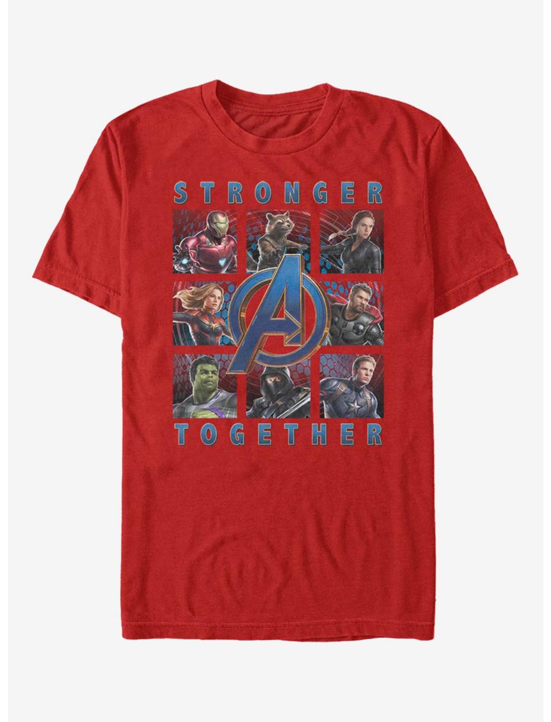 Marvel Avengers Boxes Full of Avengers T-Shirt, RED, hi-res