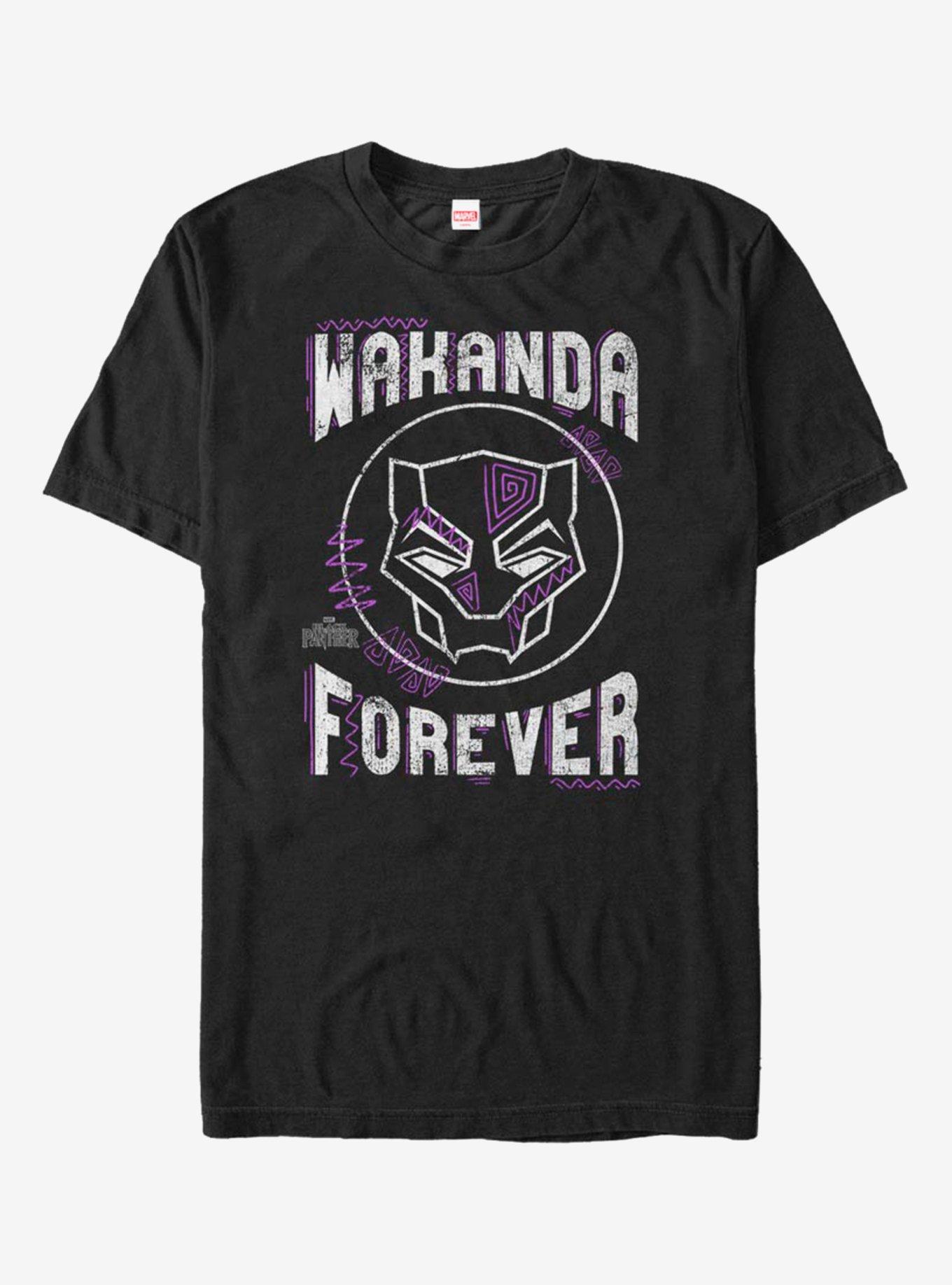 Marvel Black Panther Wakanda Forever T-Shirt