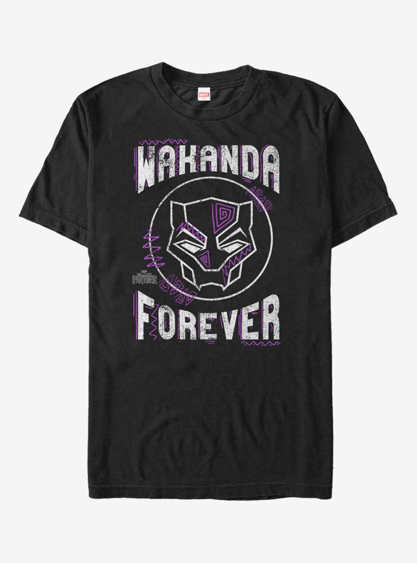 Marvel Black Panther Wakanda Forever T-Shirt